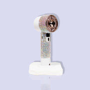 PORTABLE HANDHELD COOLING FAN WITH DIAMONDS