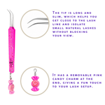 Eyelash Extension Curved Tweezer