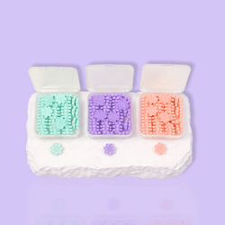 Flower Self-Adhesive Glue Holder