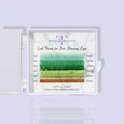 SAMPLE LASHES MIXED LENGTH 10-15MM