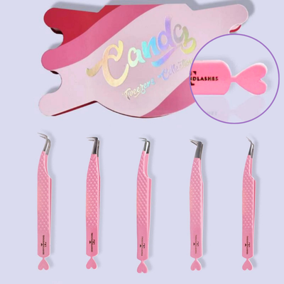 Heart-shaped tweezer kit