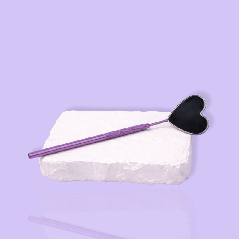 Heart lash mirror
