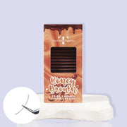 Honey Brown Flat Lashes