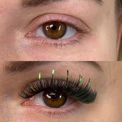 TINSEL LASHES SAMPLE SIZE 0.05 MIXED LENGTH (10-15MM)