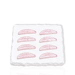 Korean lash lift rods 4 different sizes pairs displayed on a white background for professional lash lift treatments