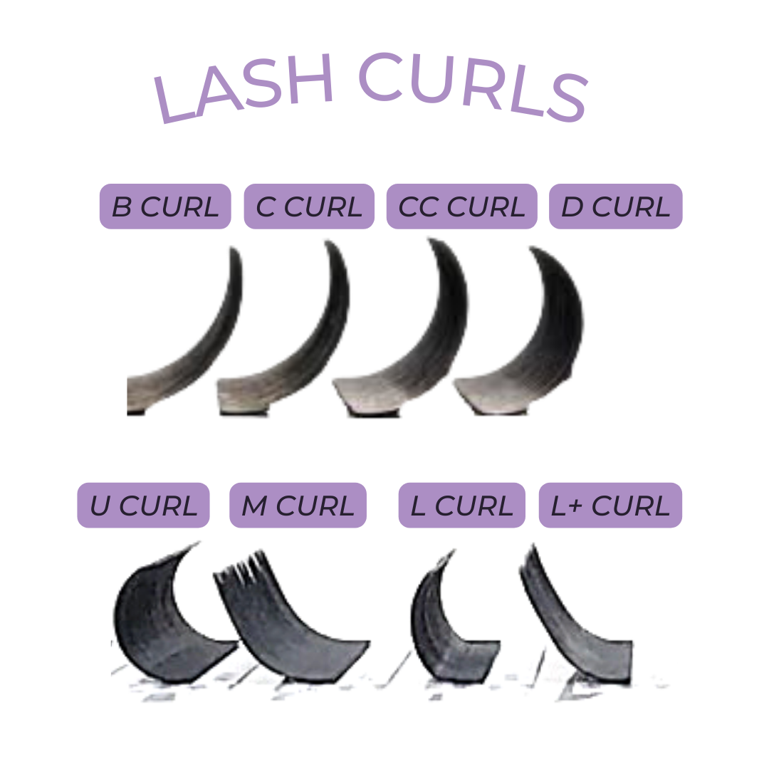 volume lash extensions mixed
