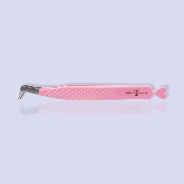 Pink L Shape Tweezer