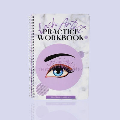 Lash Artist Practice Workbook