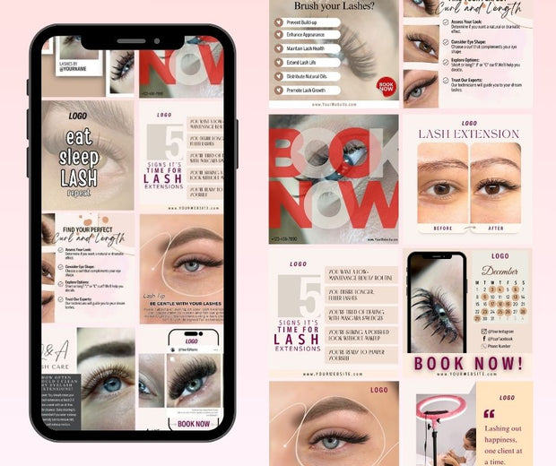 Lash Artist Templates