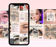 Lash Business Social Media Posts