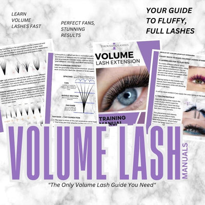 Lash Extension Manual for Volume Sets