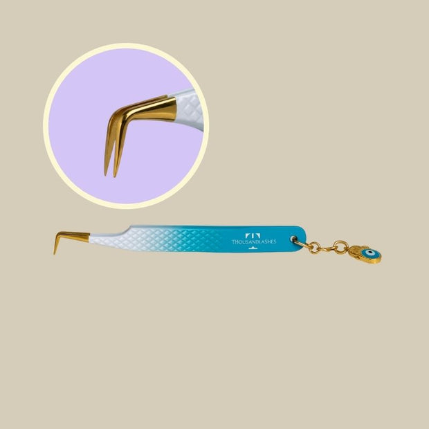 EVIL EYE 90-DEGREE TWEEZER