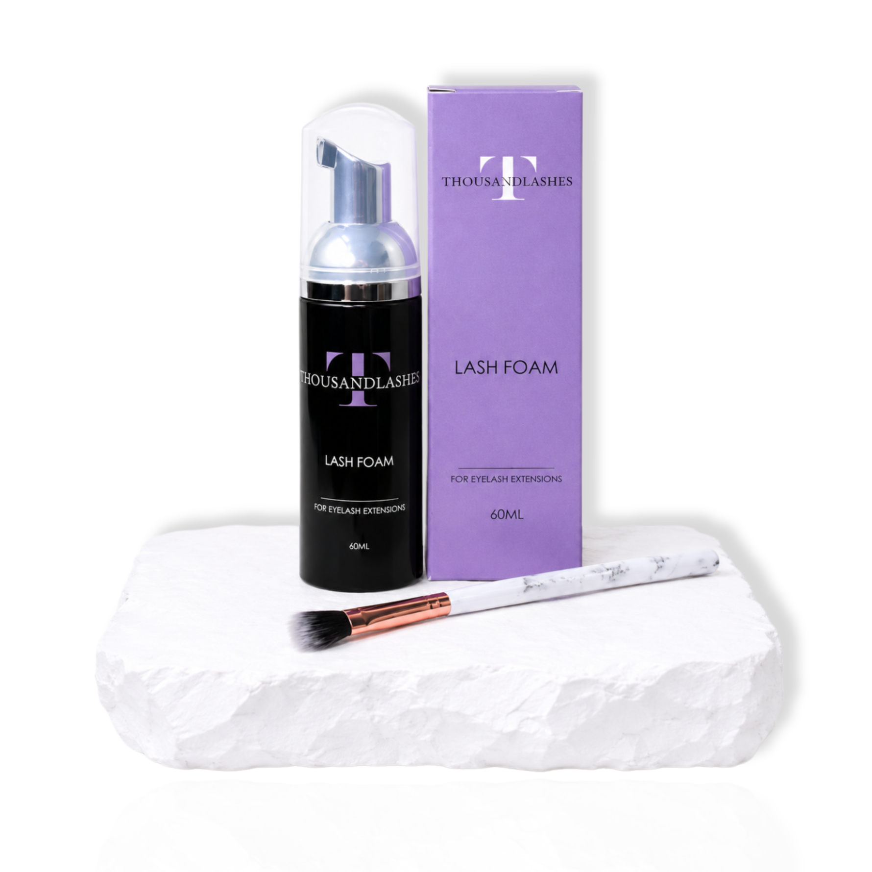 Lash Foam Brush Combo for Eyelash Extensions