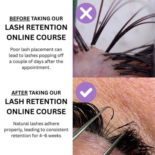 LASH RETENTION ONLINE COURSE