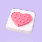Lash adhesive holder heart shape