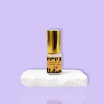Lash adhesive in chocolate brown