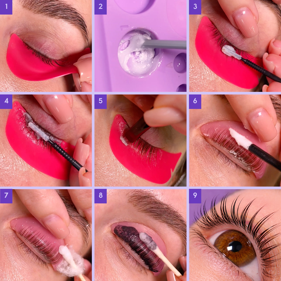 LASH AND BROW LIFT 3 STEP SYSTEM CYSTAMINE-BASED