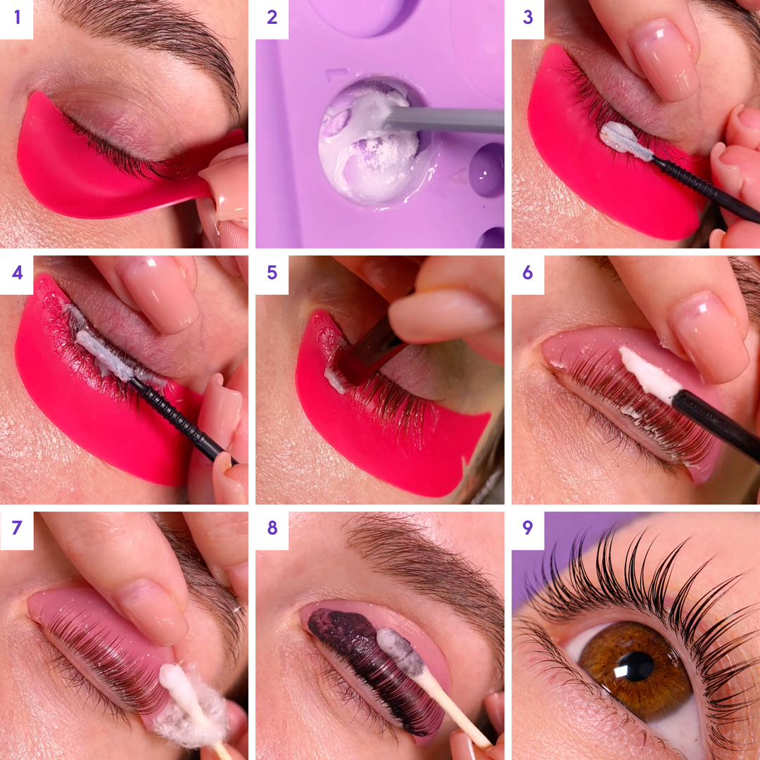 LASH AND BROW LIFT 3 STEP SYSTEM CYSTAMINE-BASED