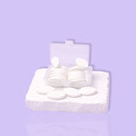 Lash extension practice sponges