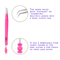 CANDY CHARM ISOLATION 45 DEGREE TWEEZER