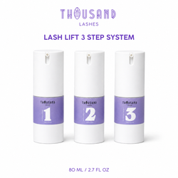 Lash lift 3 step system for lash artists