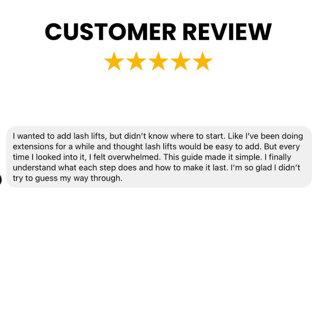Lash lift review guide for beginners