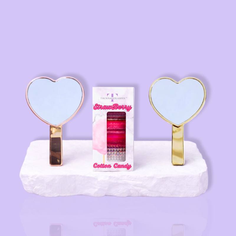 Medium size lash mirror