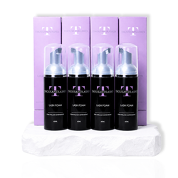 Lash shampoo foam