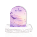 Lavender magnetic lash tile organizer with tweezer holder for lash extension artists