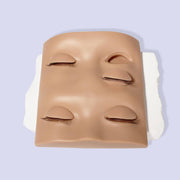 MANNEQUIN FACE WITH REMOVABLE EYELIDS