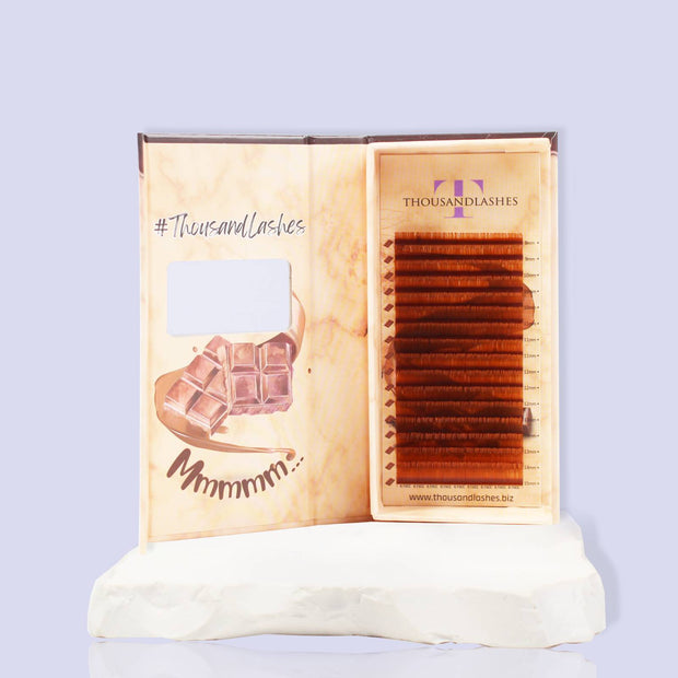 0.15 CLASSIC LASHES CHOCOLATE COLLECTION MIXED LENGTH 8-15MM