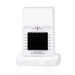 Mixed-length easy fan lashes
