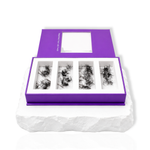 Mixed length volume fans for lash artists