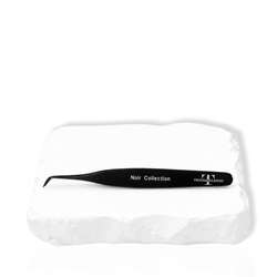 Noir Fiber Tip 45 Degree Tweezer