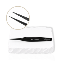 Noir Fiber Tip Collection Straight Isolation Tweezer