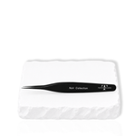 Noir Fiber Tip Straight Isolation Tweezer