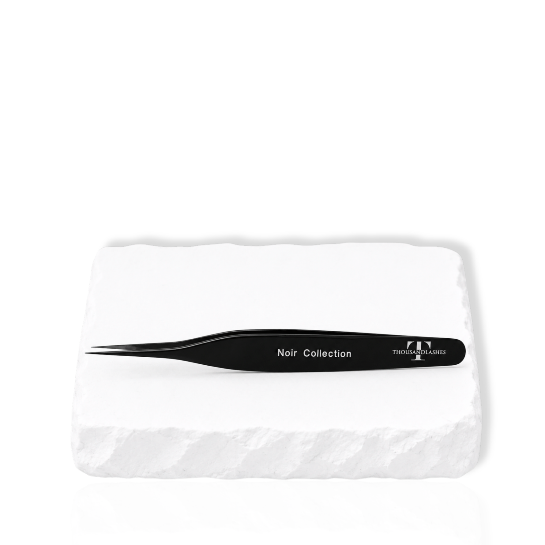 Noir Fiber Tip Straight Isolation Tweezer