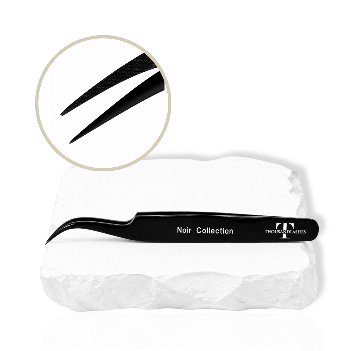 Noir Fiber Tip Tweezer