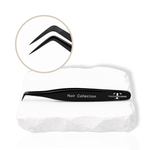 Noir fiber tip 90 degree tweezer