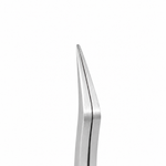 Oblong tweezer for lash extensions