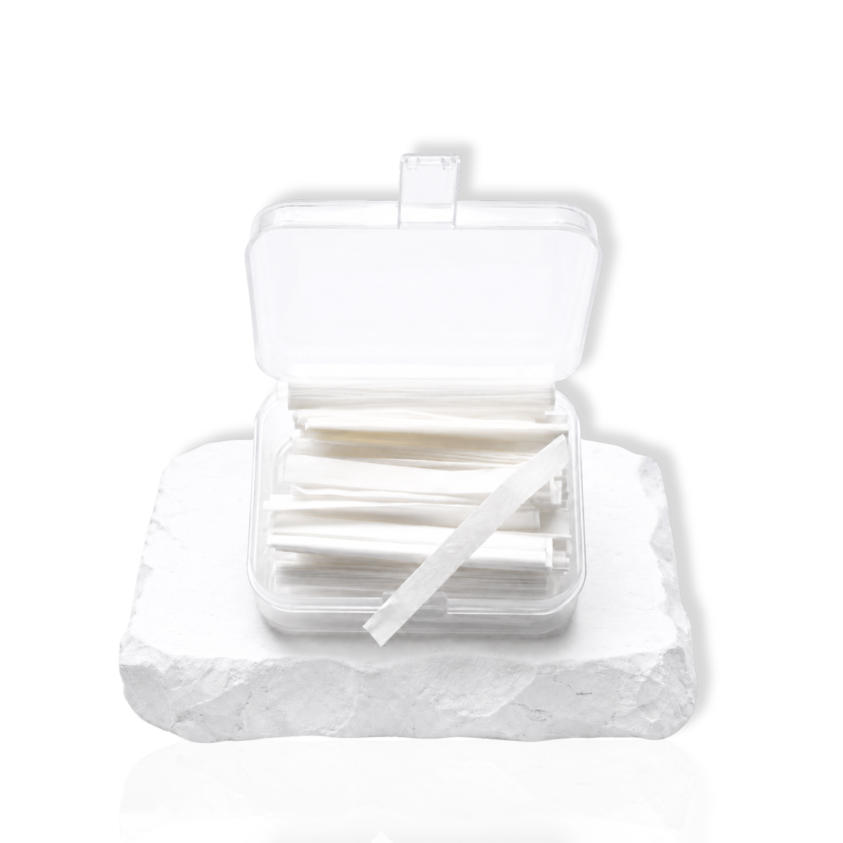 Paper compensators for lash lift
