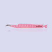 Pink 45 Degree Tweezer