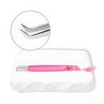Precision lash tweezers set