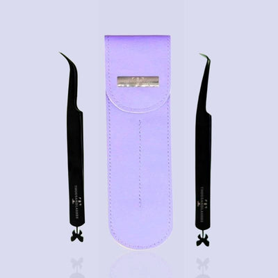 PREMIUM BLACK TWEEZERS DUO