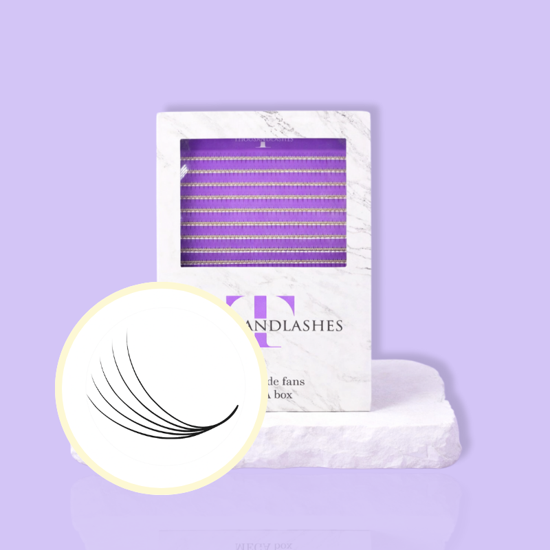 Pro-Made Fans - 5D 0.07 XL Tray, Single Length - 20 Lines (8-16mm)