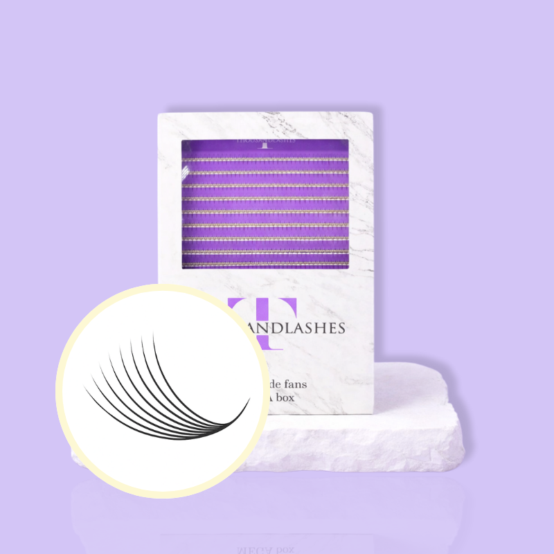 Pro-Made Fans - 8D-0.05 XL Tray, Mix Length - 480 Fans (9-15mm)
