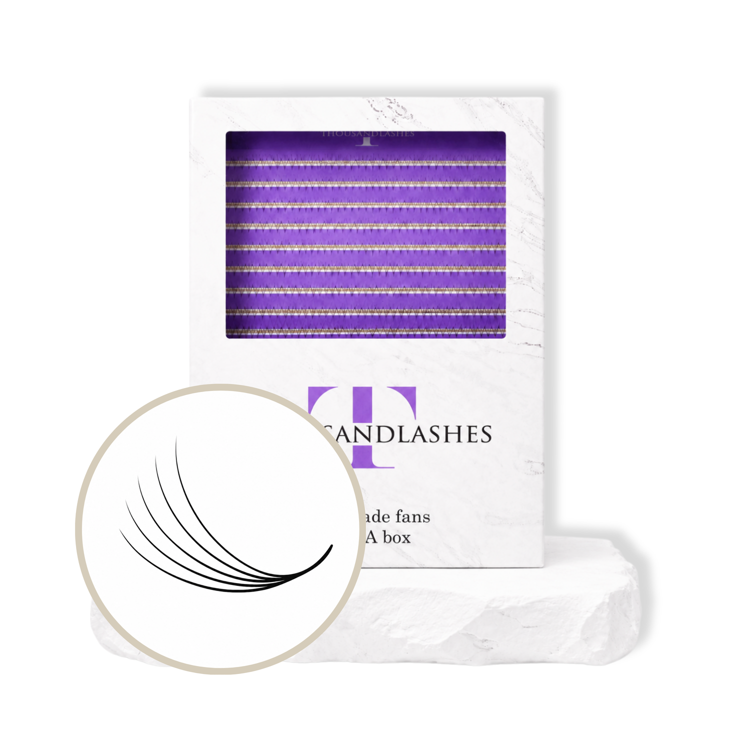 Pro-Made Fans – 6D 0.07 XL Tray, Single Length – 20 Lines (8–16 mm)