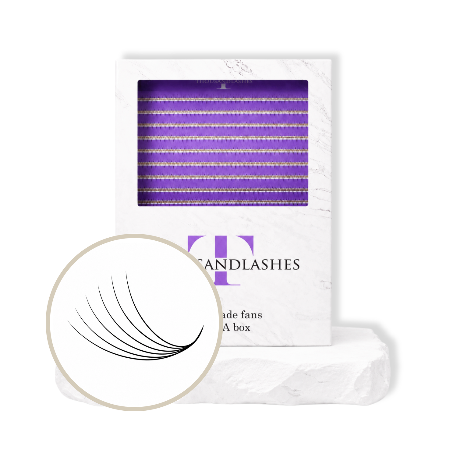 Pro-Made Fans – 6D 0.07 XL Tray, Single Length – 20 Lines (8–16 mm)