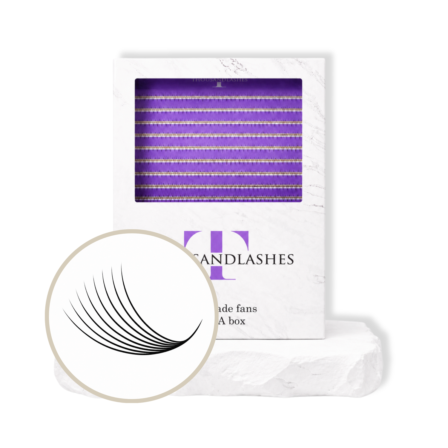 Pro-Made Fans – 8D 0.05 XL Tray, Single Length – 20 Lines (8–16 mm)
