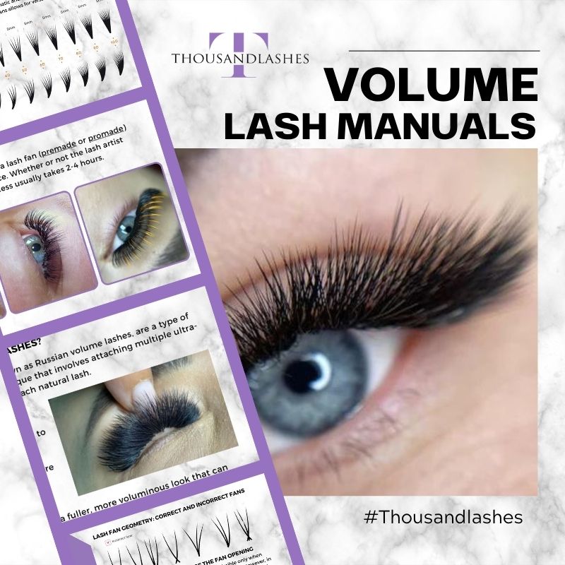 Professional Volume Lash Training Book